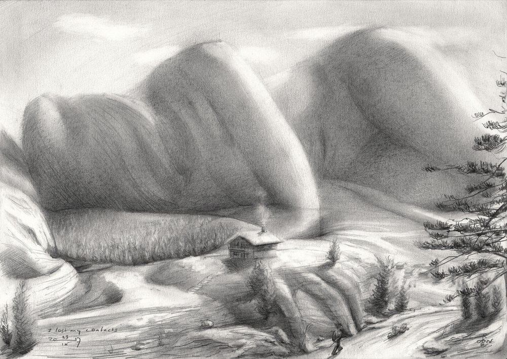 Nude Mountain Dream by Corné Akkers