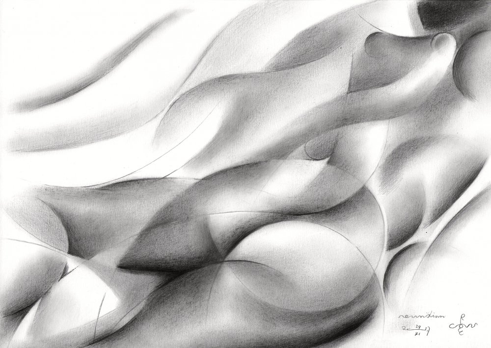 Sensual Abstract Curves by Corné Akkers