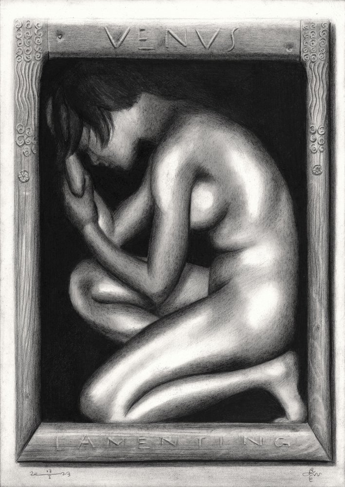 Venus Lamenting by Corné Akkers
