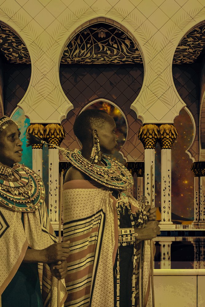 African Queens Cosmic Arches by CosmoZach