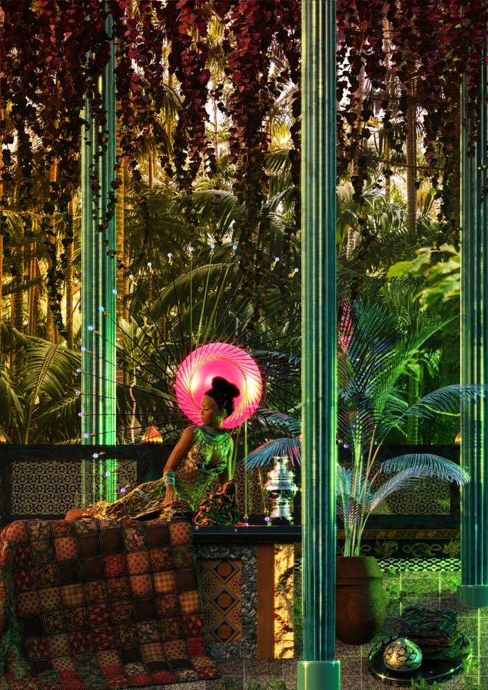 Enchanted Jungle Woman by CosmoZach
