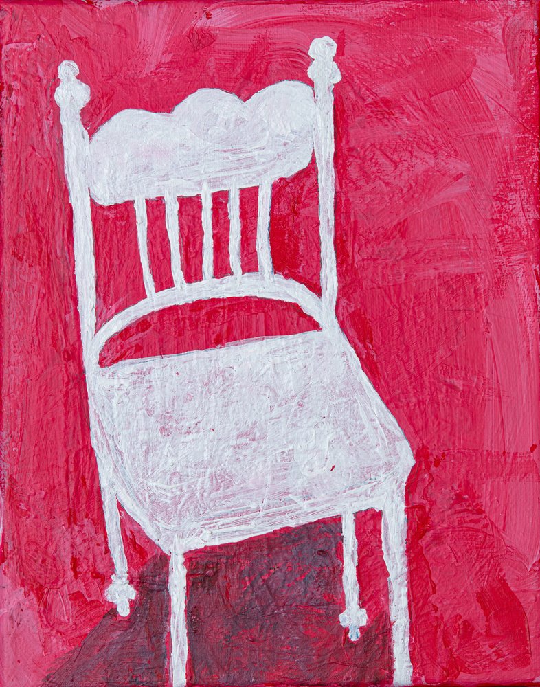 Classic White Chair by Dale Hefer & Family