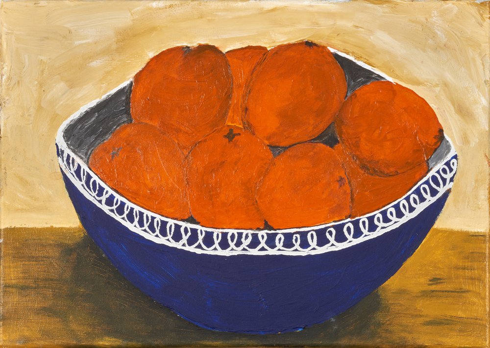 Rustic Orange Still Life by Dale Hefer & Family