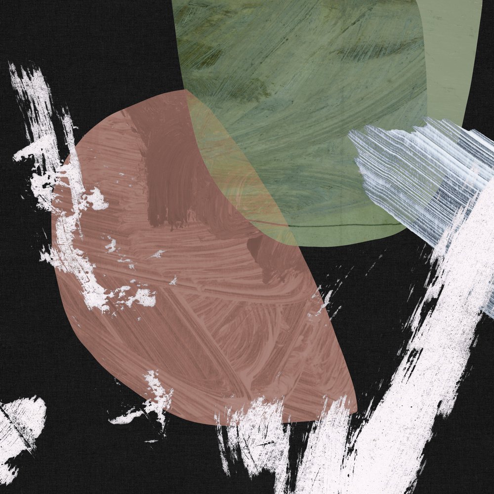 Abstract Brushstrokes by Dan Hobday