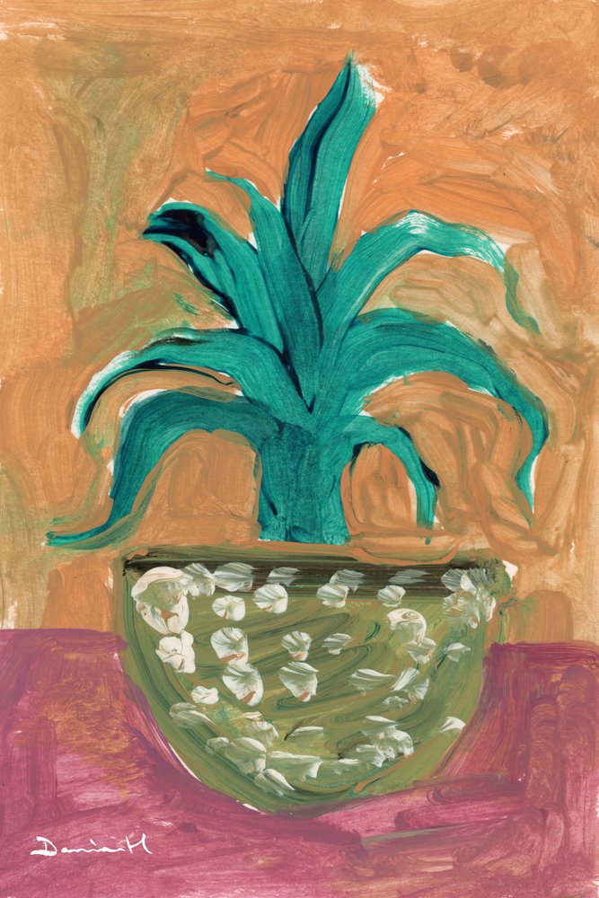 Cactus Vase by Dan Hobday