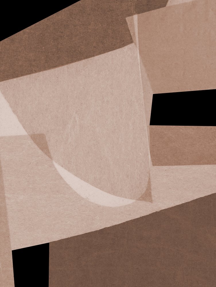 Collage Abstract by Dan Hobday