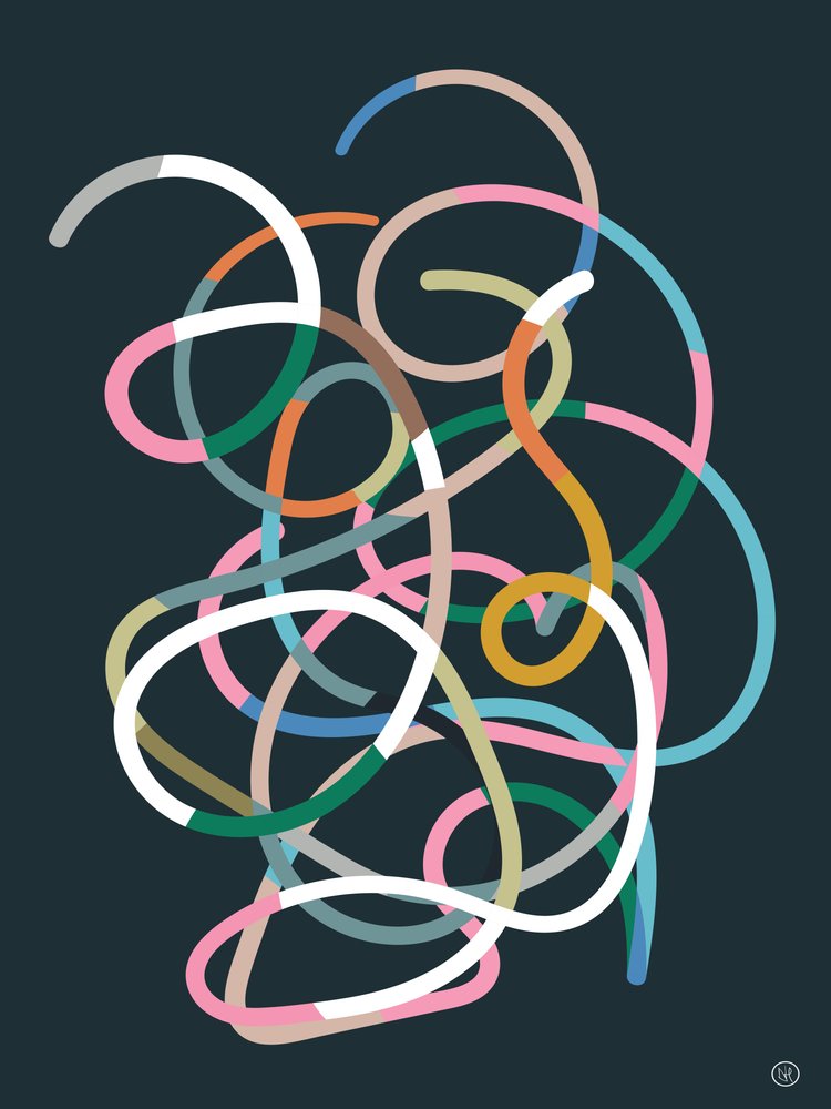 Color Lines by Dan Hobday