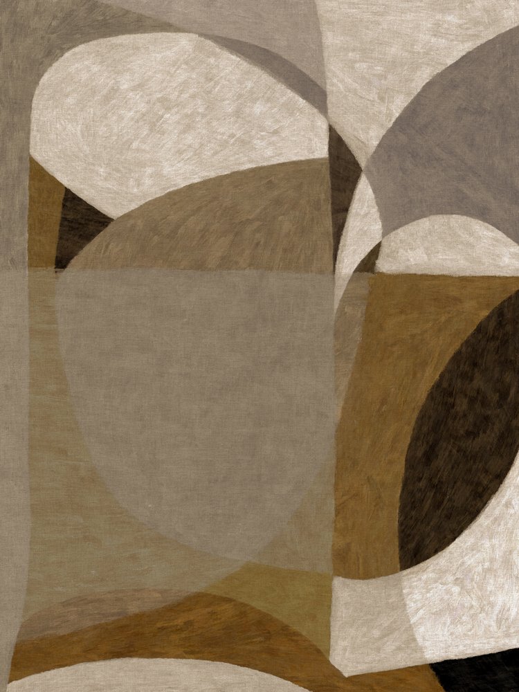 Earthy Abstract Shapes by Dan Hobday