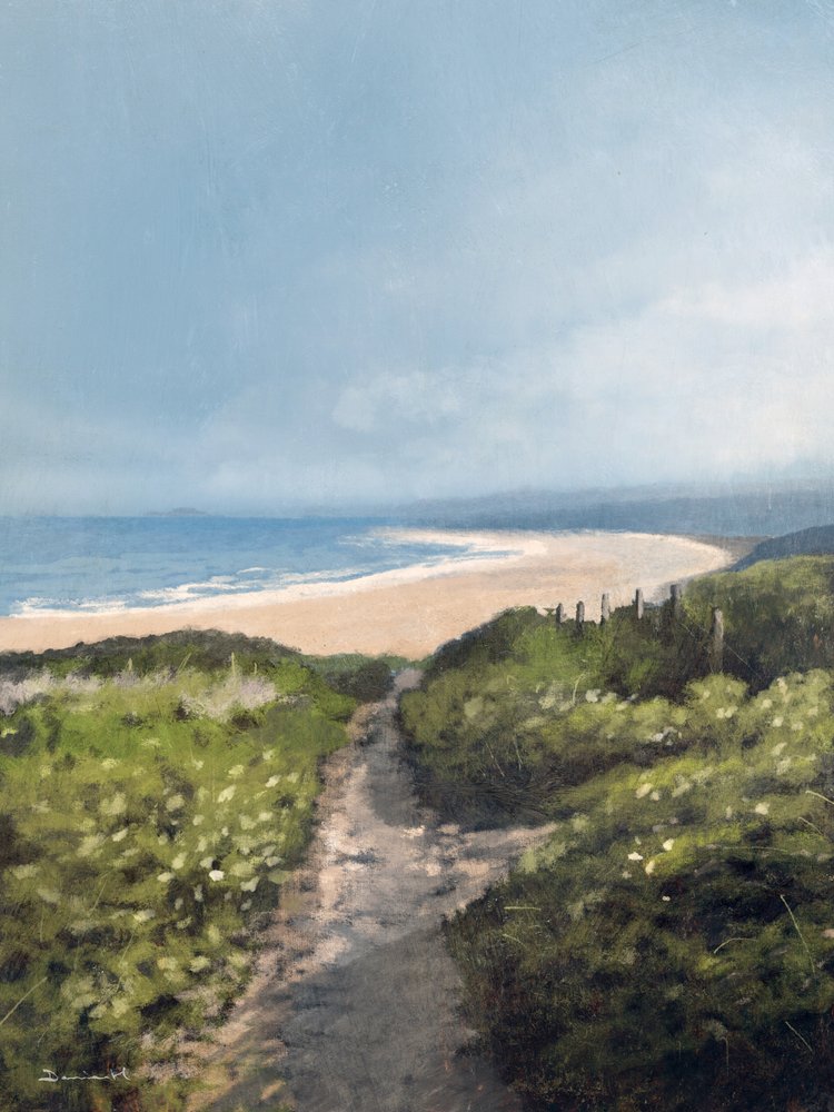 Gwithian Beach by Dan Hobday