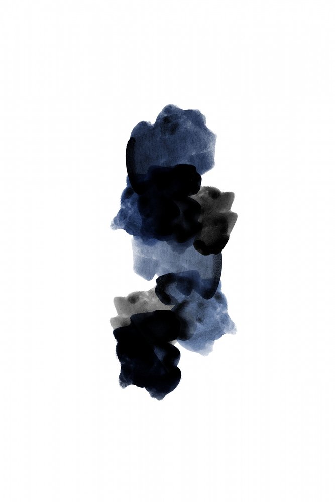 Abstract Ink Clouds by Danushka Abeygoda