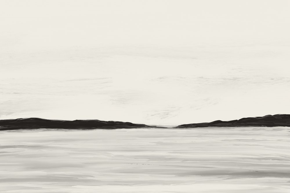 Minimalist Horizon View by Danushka Abeygoda