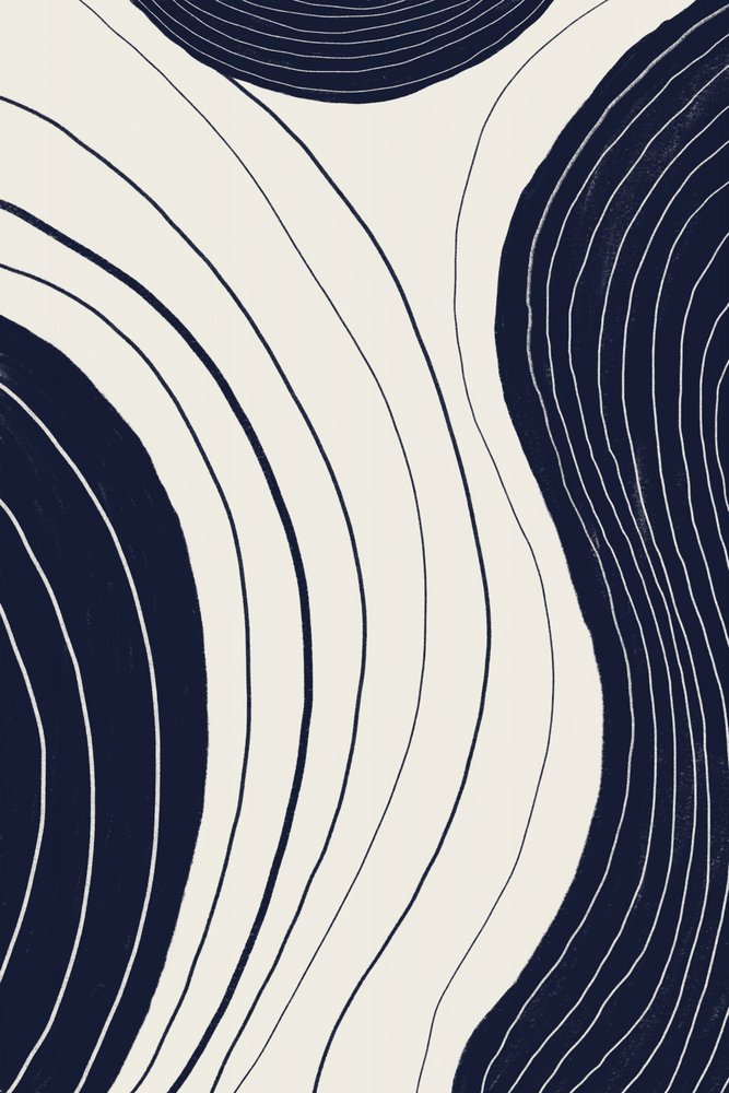 Wavy Organic Pattern by Danushka Abeygoda