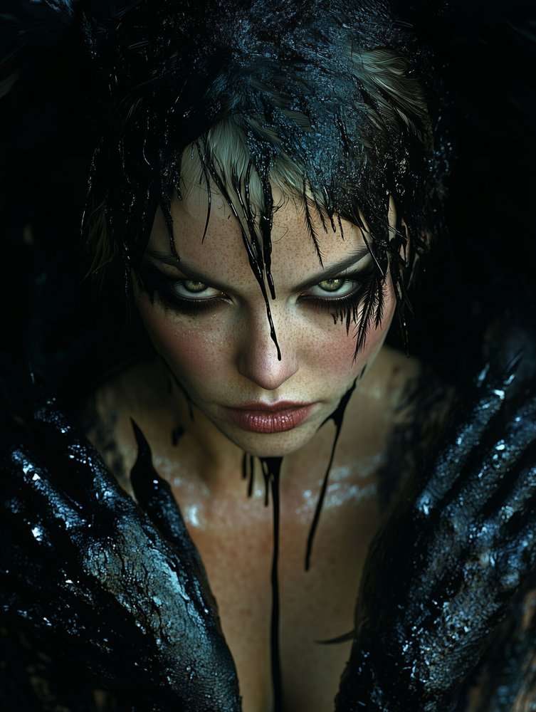 Intense Dark Queen by David Drake