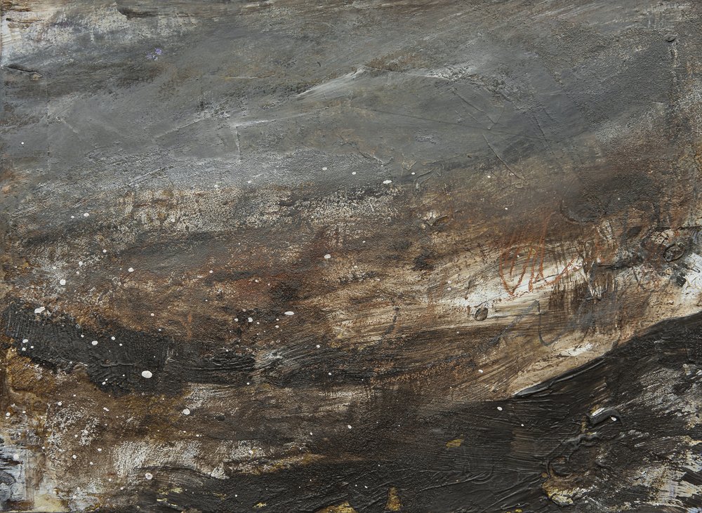 Abstract Earthy Depths by Deb Chaney