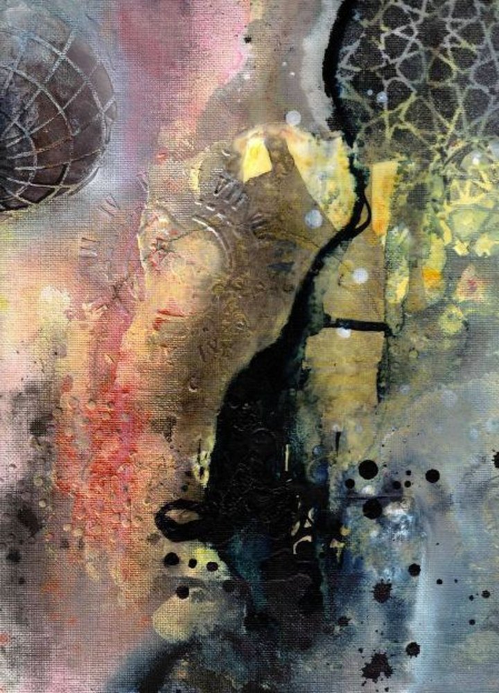Chaotic Urban Layers by Deb Chaney