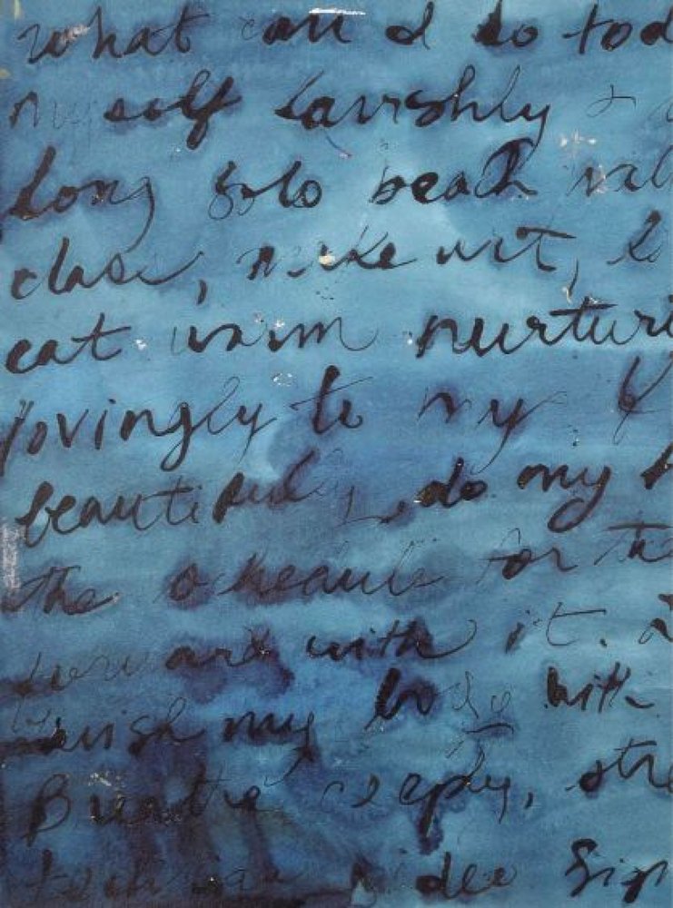 Deep Blue Script by Deb Chaney