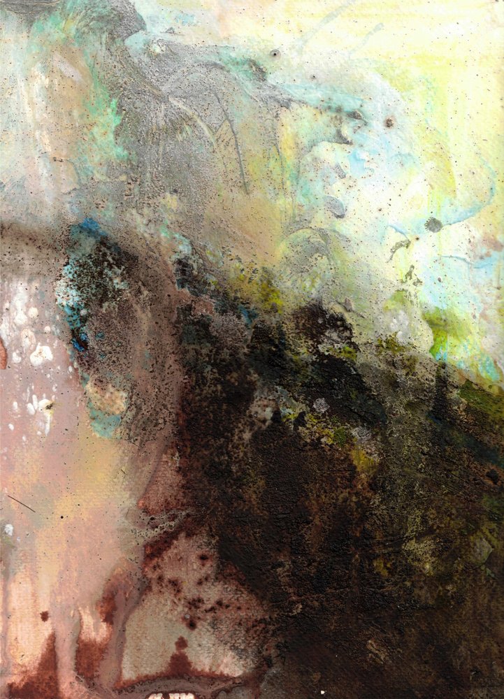 Moody Abstract Flow by Deb Chaney