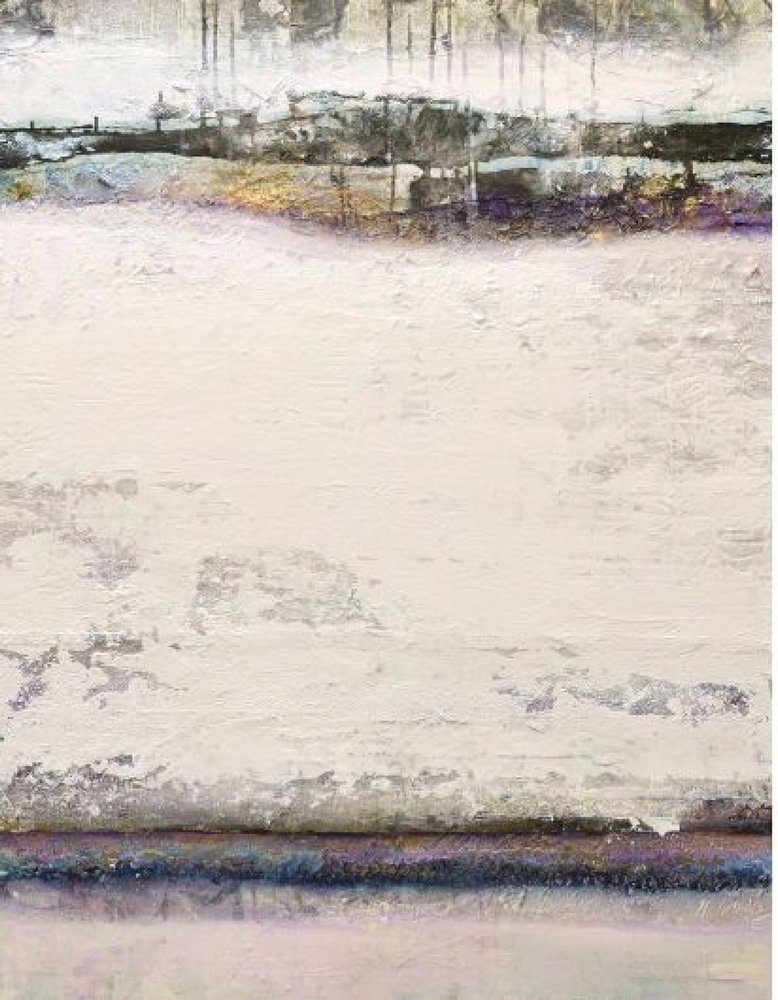Serene Abstract Landscape by Deb Chaney