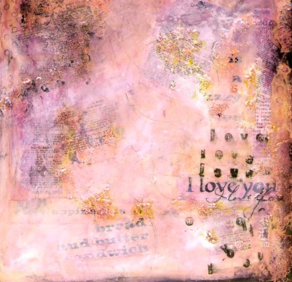 Soft Pink Love Notes by Deb Chaney