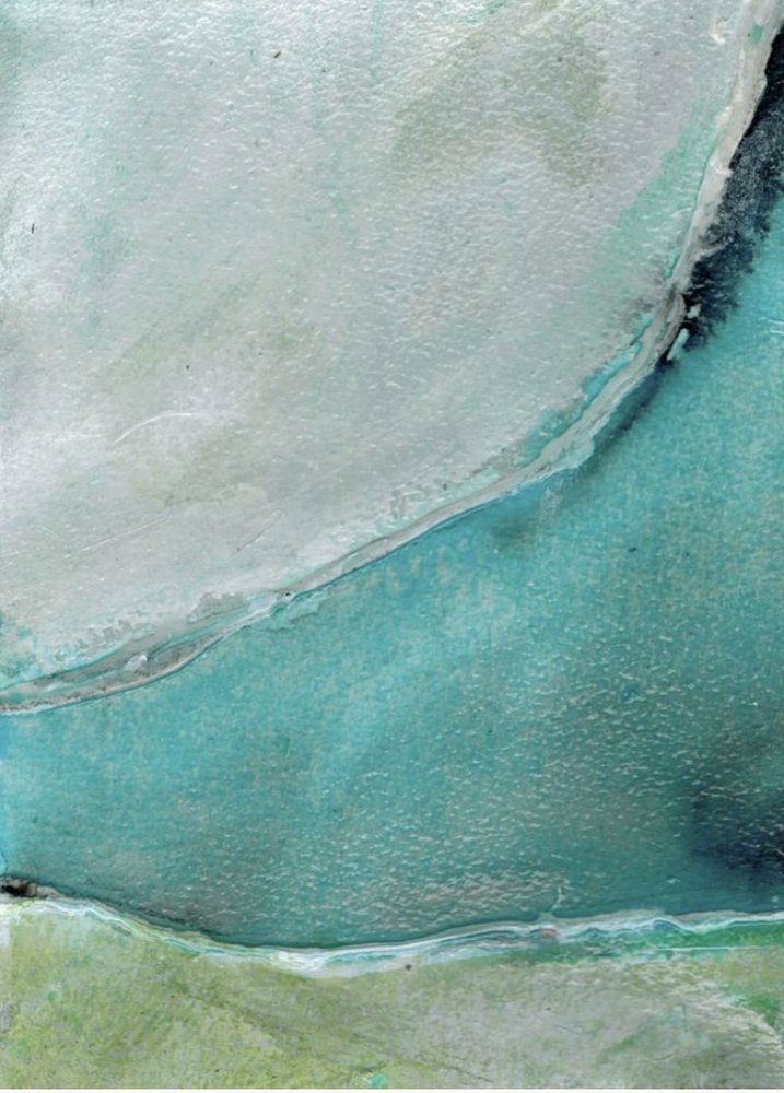 Tranquil Ocean Sands by Deb Chaney