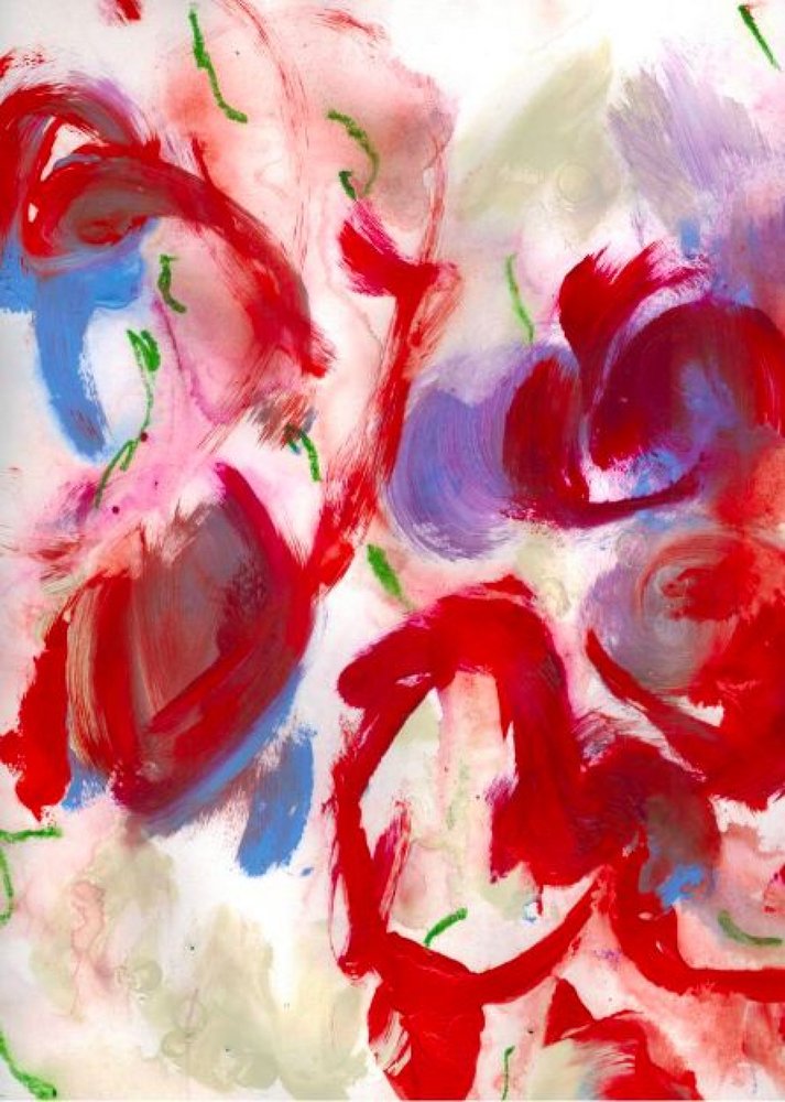 Vibrant Abstract Strokes by Deb Chaney