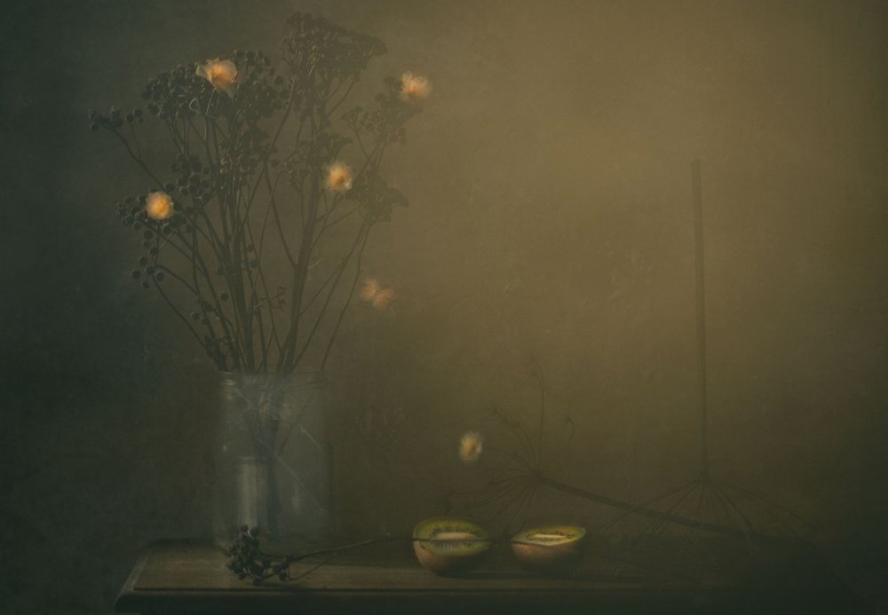 Ethereal Botanical Still Life by Delphine Devos
