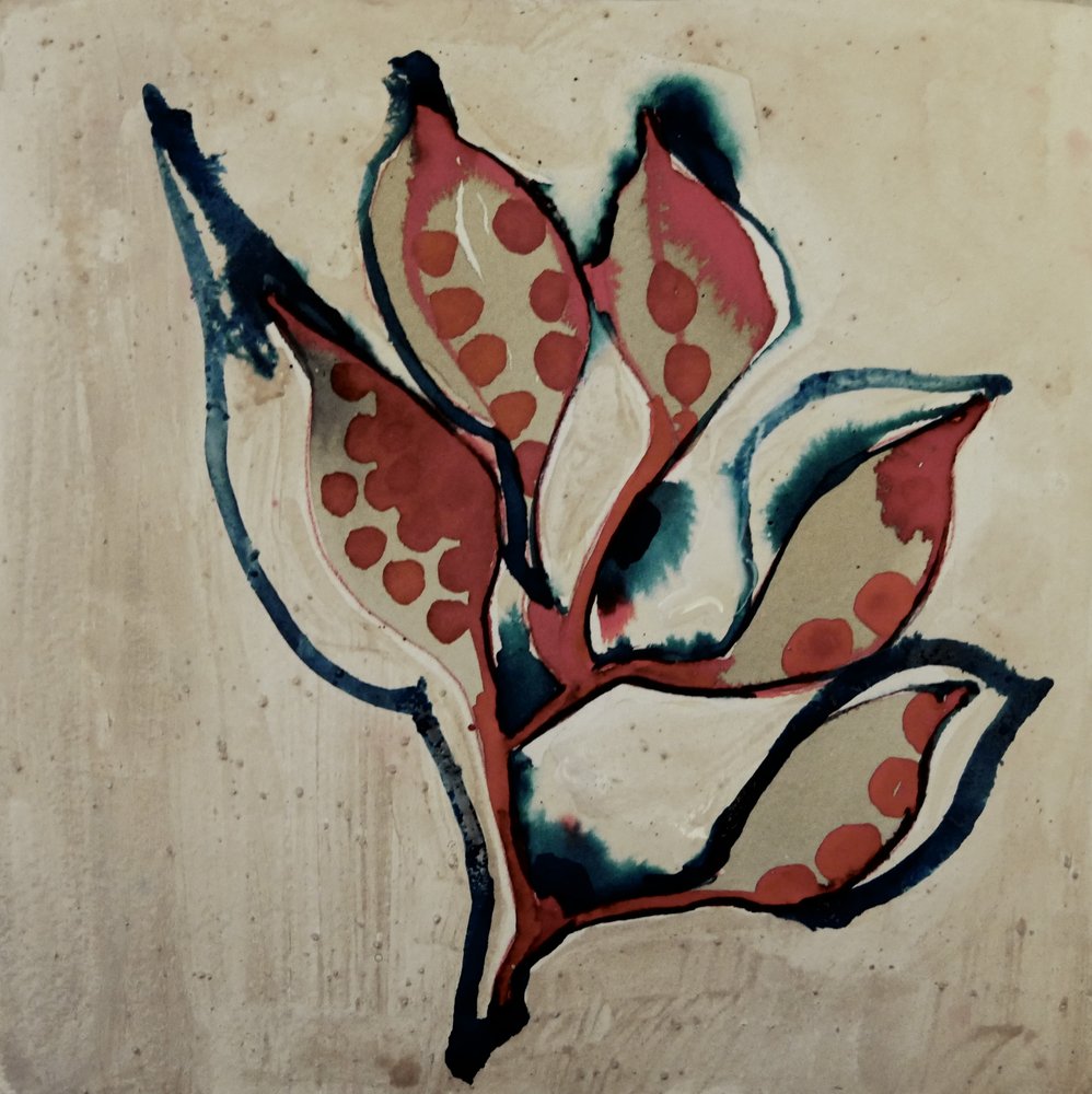 Abstract Seed Pods by Doris Schmitz