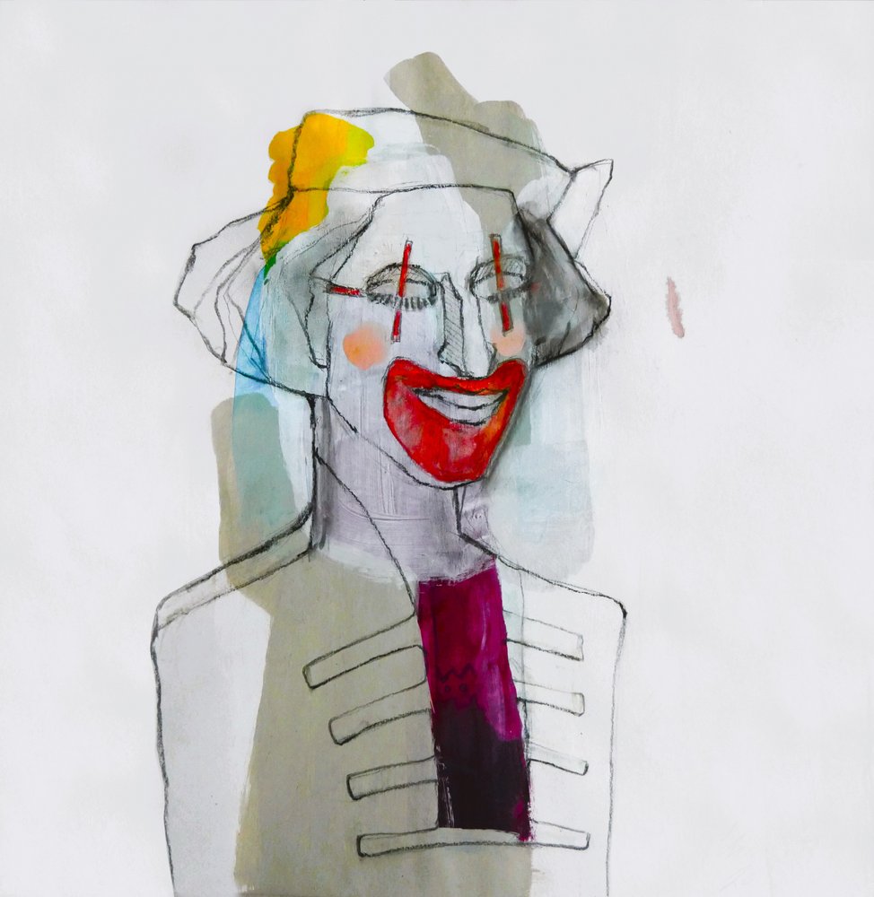 Circus Clown by Doris Schmitz