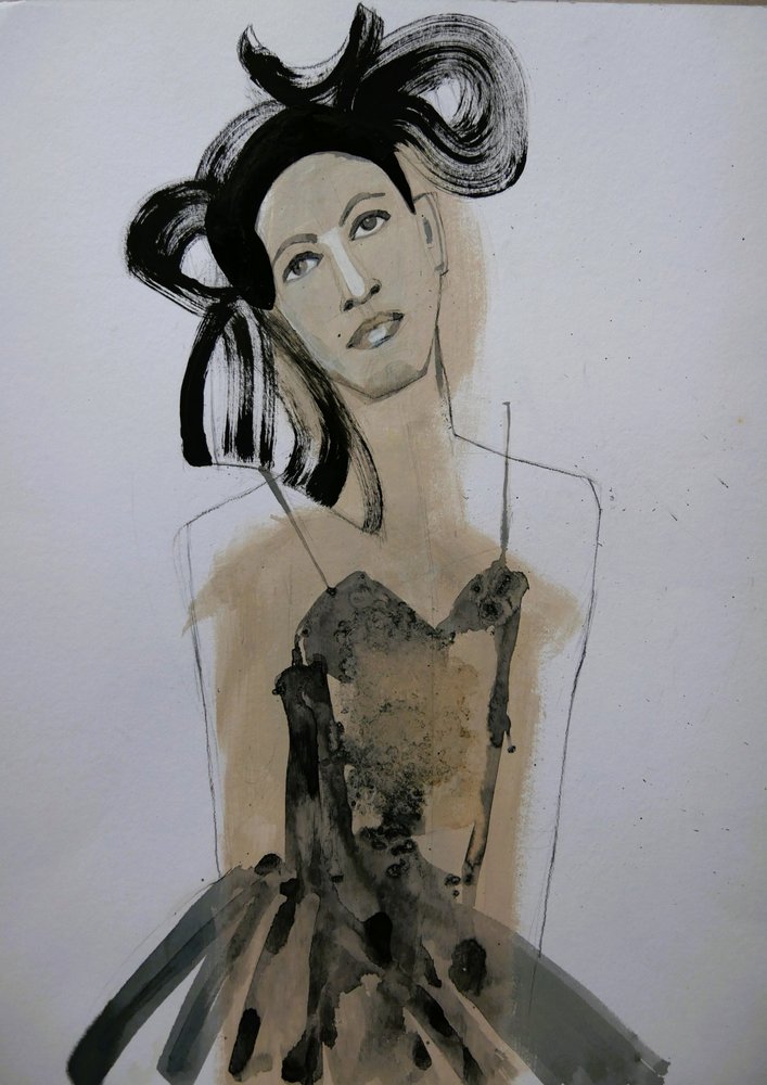 Elegant Fashion Portrait by Doris Schmitz