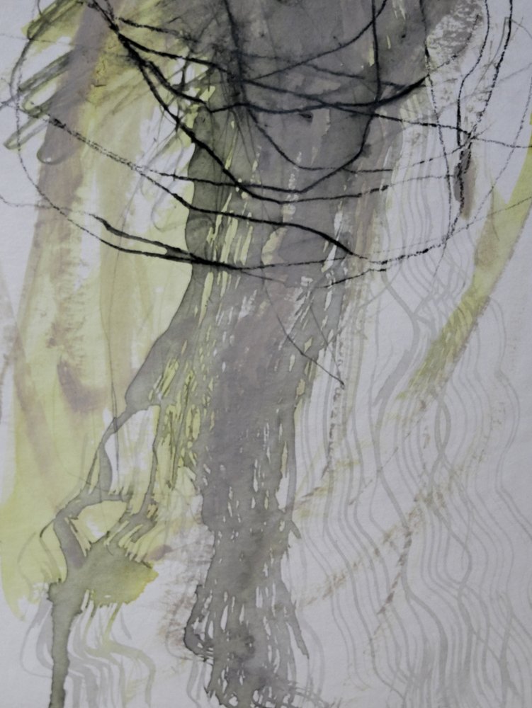 Ethereal Flowing Lines by Doris Schmitz