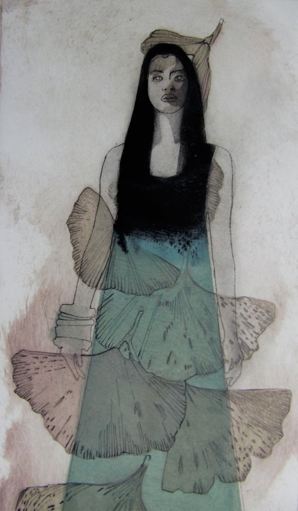 Ethereal Ginkgo Fashion by Doris Schmitz
