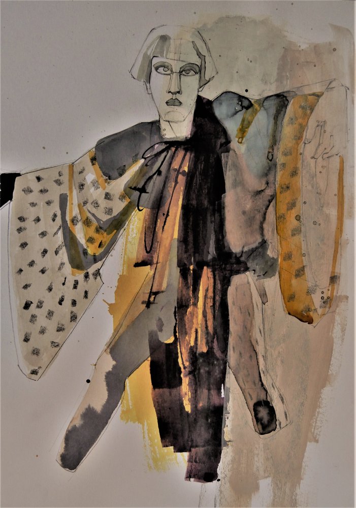 Golden Kimono Style by Doris Schmitz