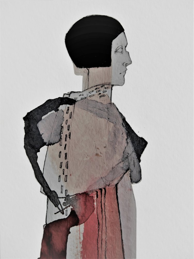 Modern Woman Profile by Doris Schmitz