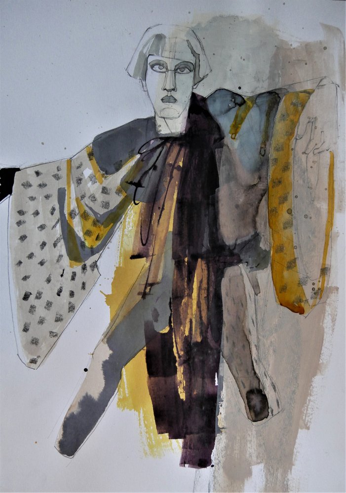 Stylized Kimono Fashion by Doris Schmitz