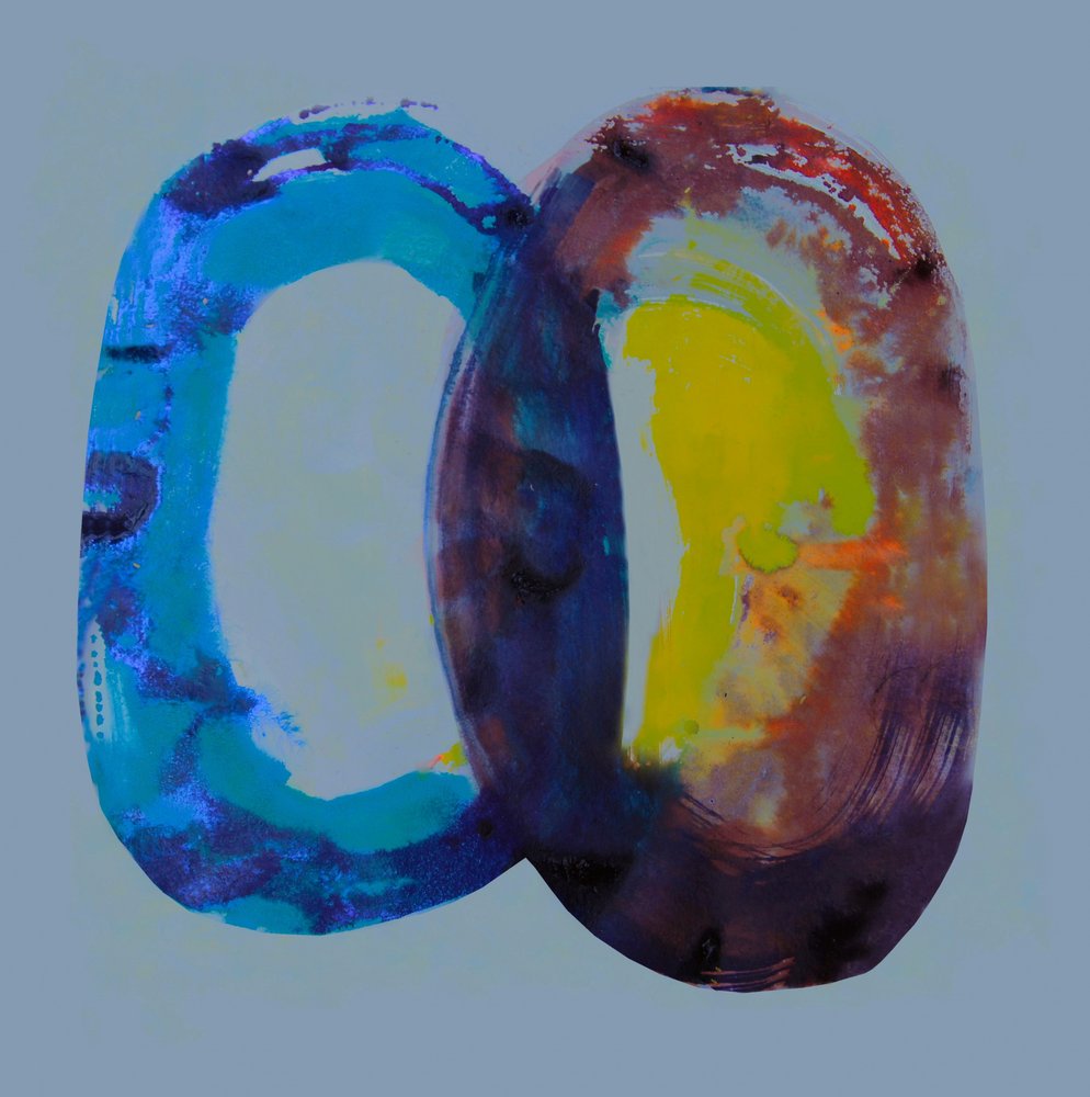 Vibrant Abstract Shapes by Doris Schmitz