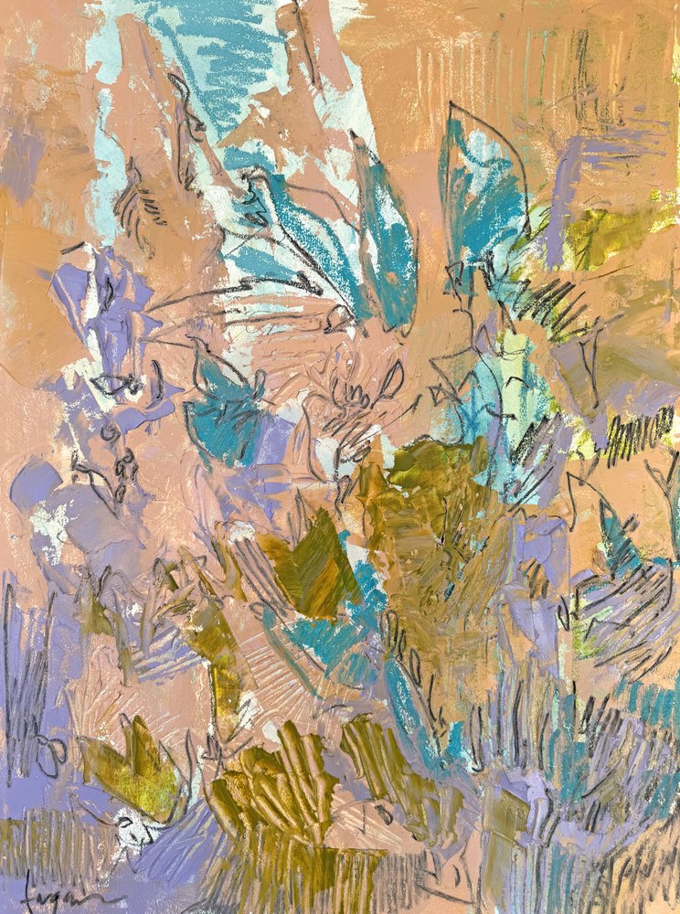 Soft Botanical Impression by Dorothy Fagan