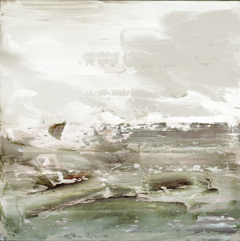Muted Green Horizon by Edward Selkirk