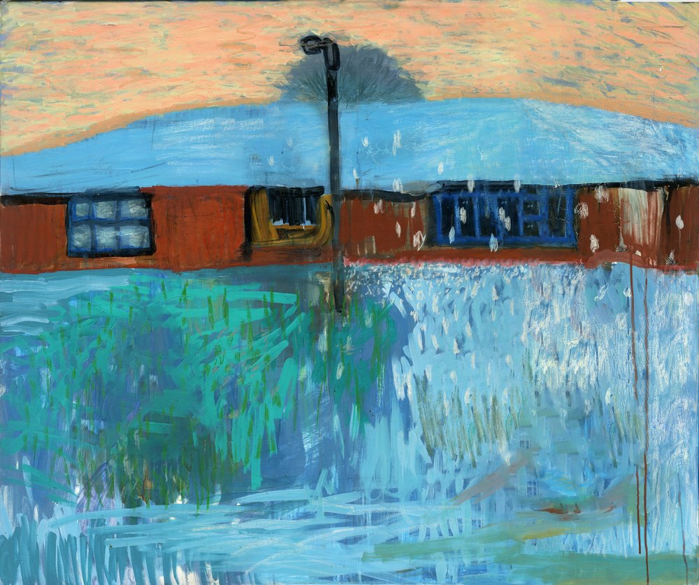 Snowy Winter House by Edward Selkirk