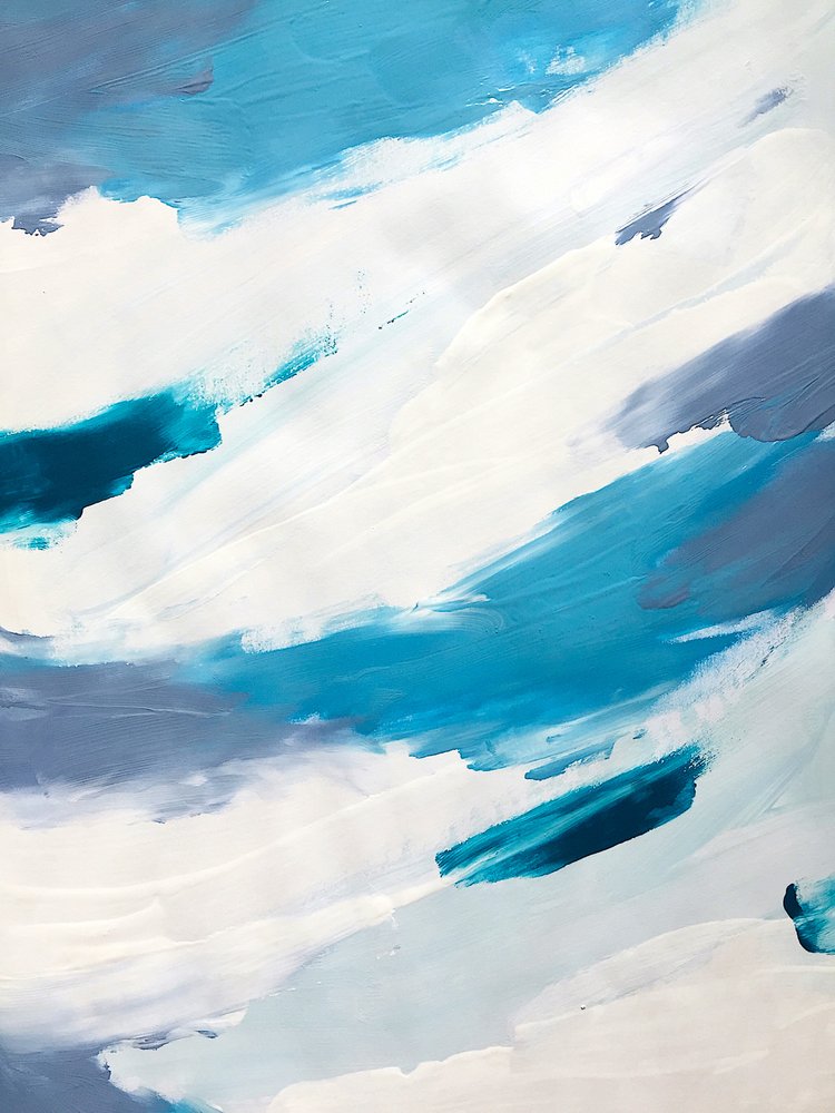 Abstract Ocean Waves by Ejaaz Haniff