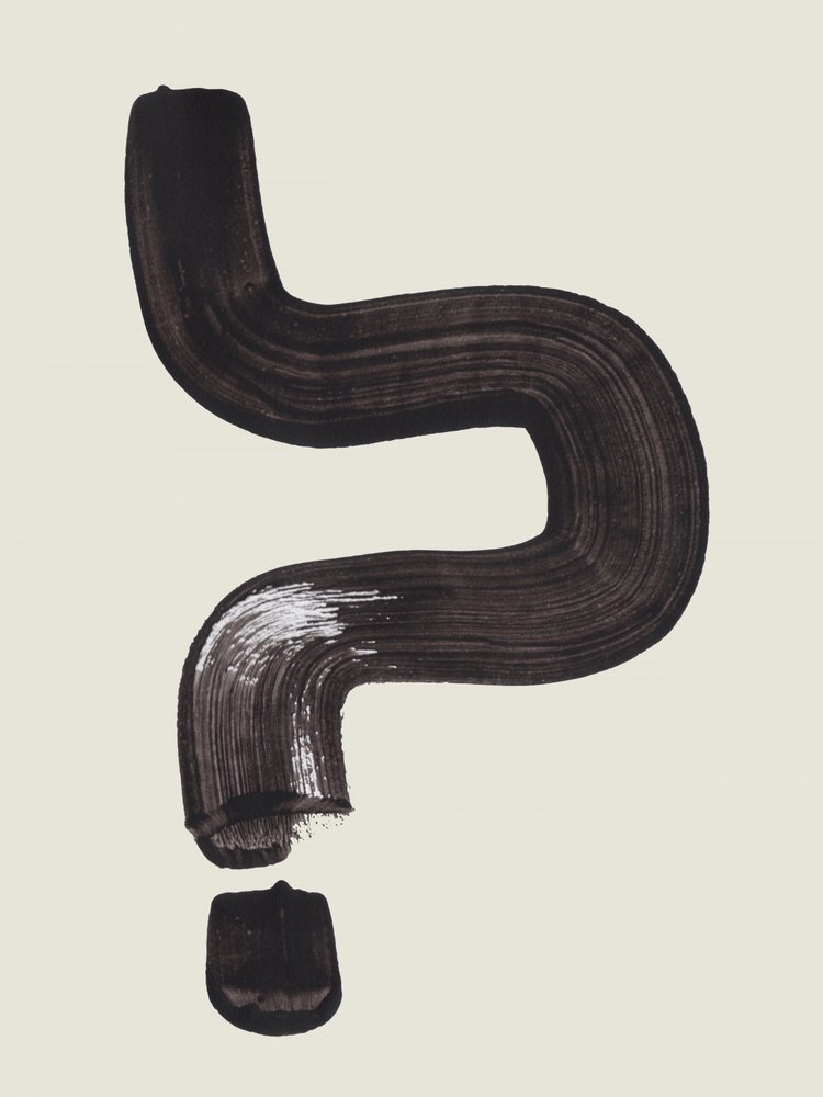 Bold Query Mark by Ejaaz Haniff