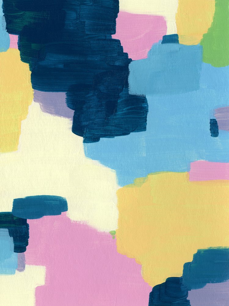 Colorful Abstract Blocks by Ejaaz Haniff