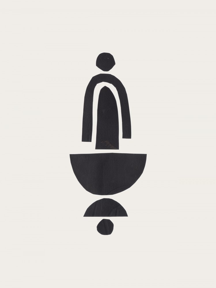 Minimal Black Composition by Ejaaz Haniff