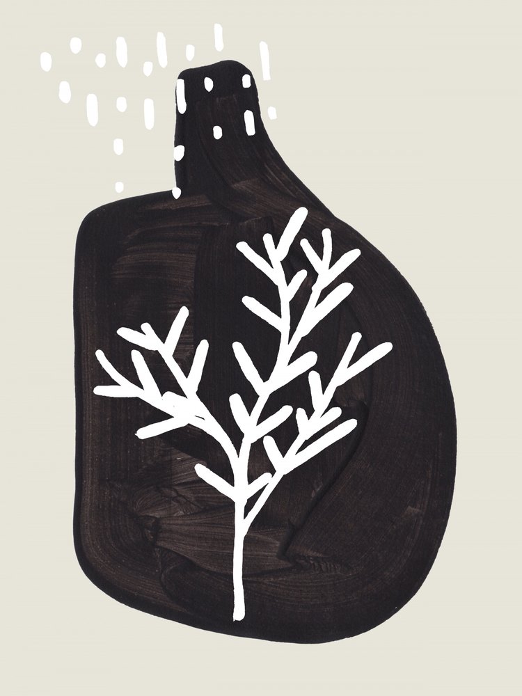 Minimalist Winter Tree by Ejaaz Haniff