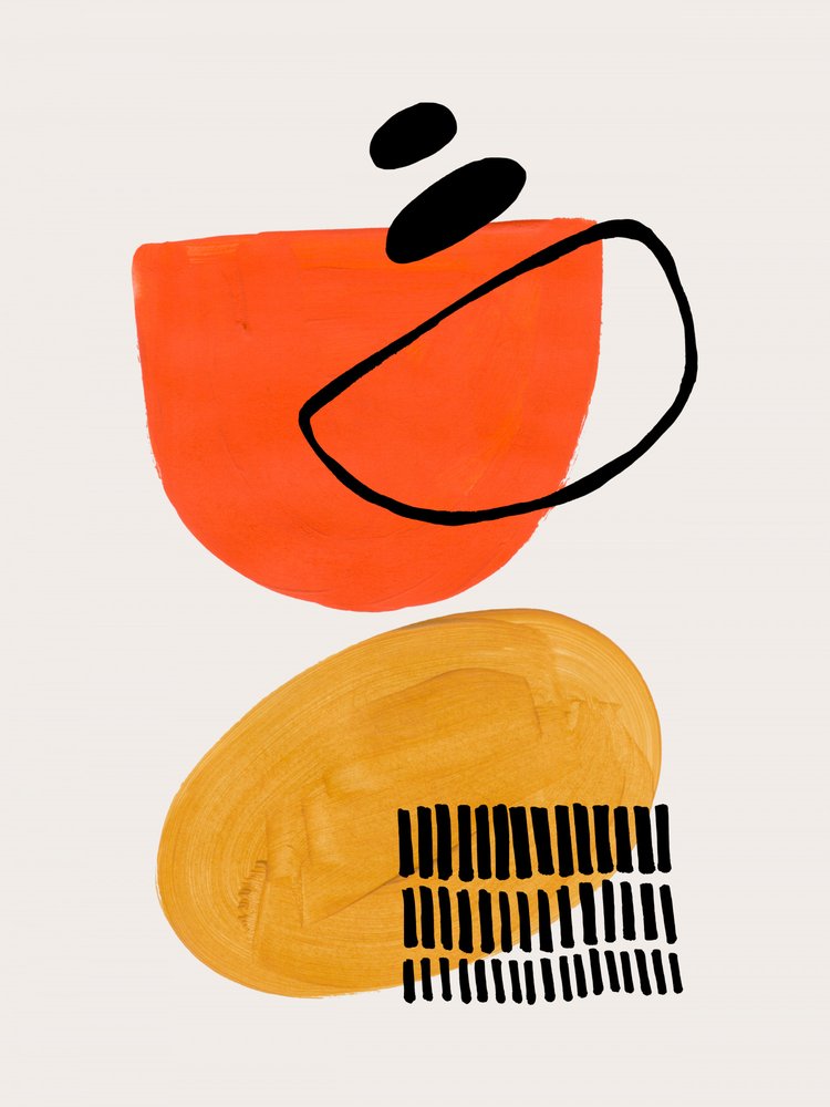 Modern Abstract Shapes by Ejaaz Haniff