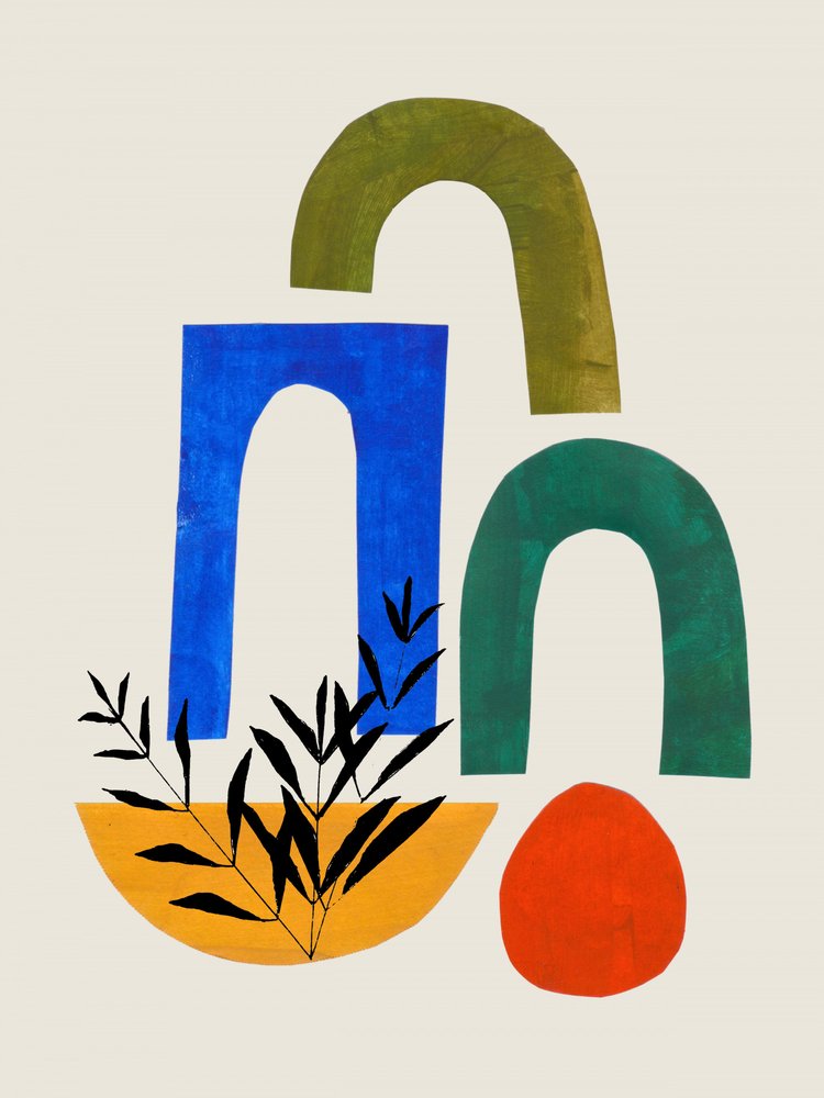 Organic Arches and Plants by Ejaaz Haniff