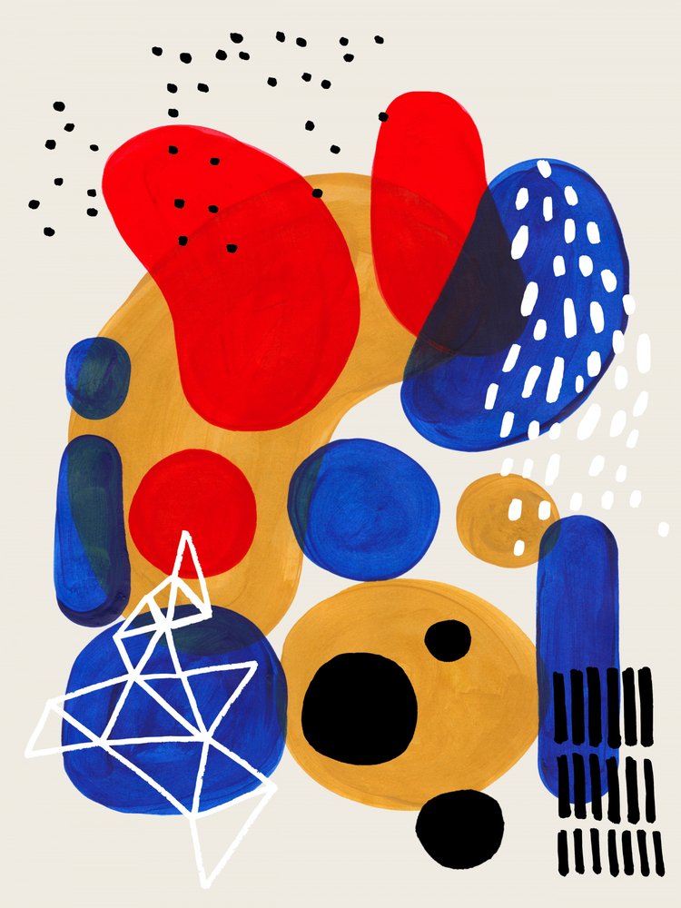 Playful Abstract Forms by Ejaaz Haniff