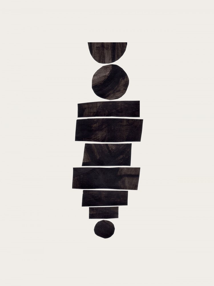 Stacked Abstract Shapes by Ejaaz Haniff