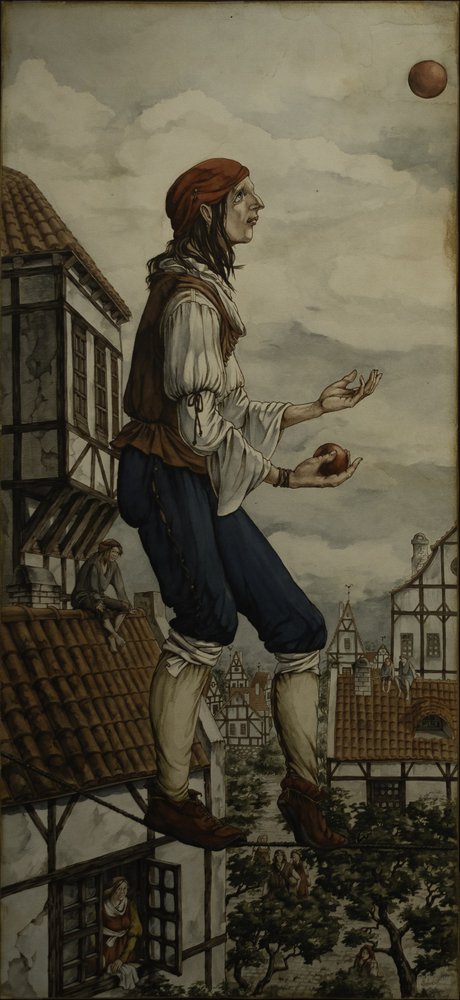 Giant Juggler Old Town by Ekaterina Andersson