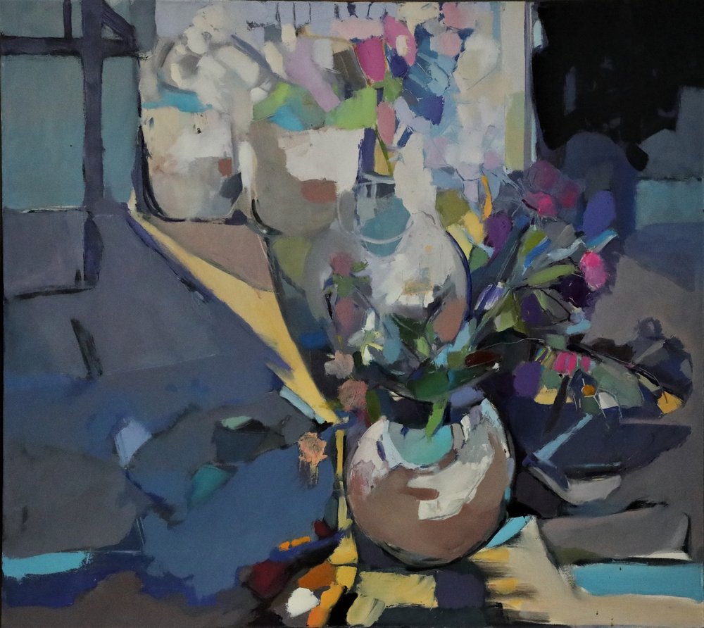 Vibrant Floral Still Life by Elena Shraibman