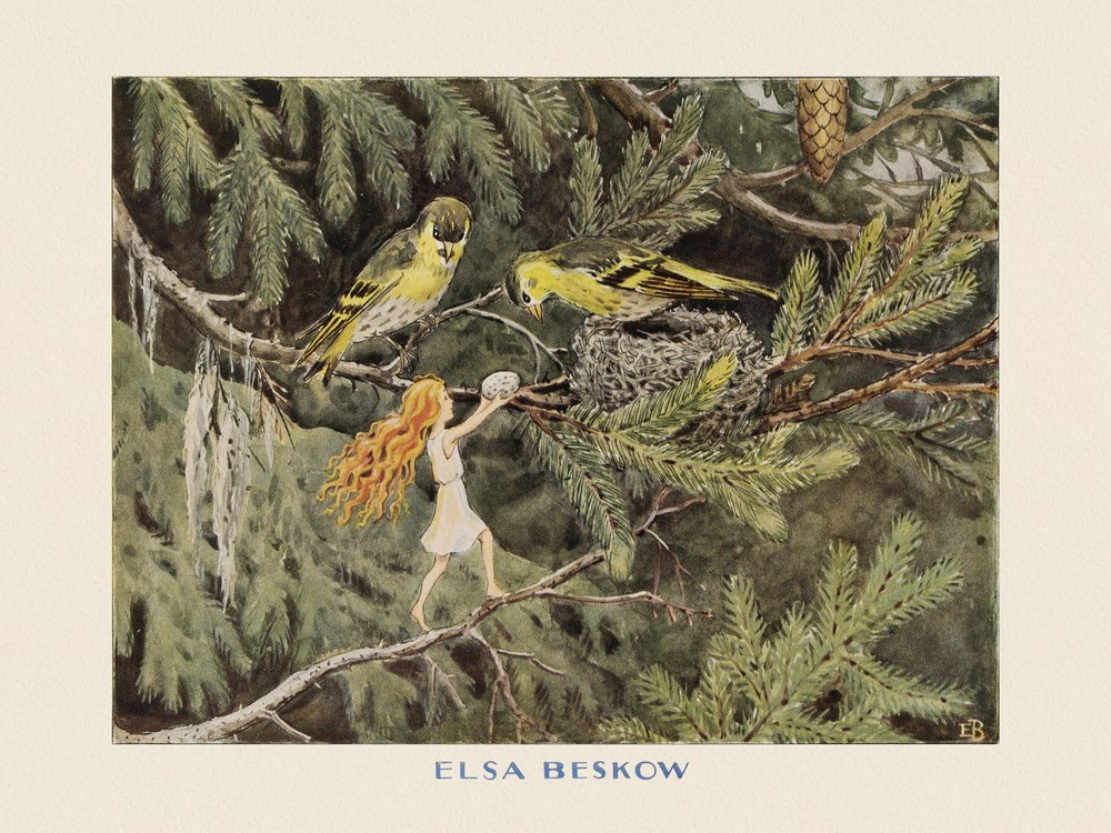 The Sun Egg - The Birds by Elsa Beskow